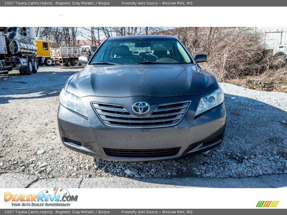 2007 Toyota Camry Hybrid Magnetic Gray Metallic / Bisque Photo #8