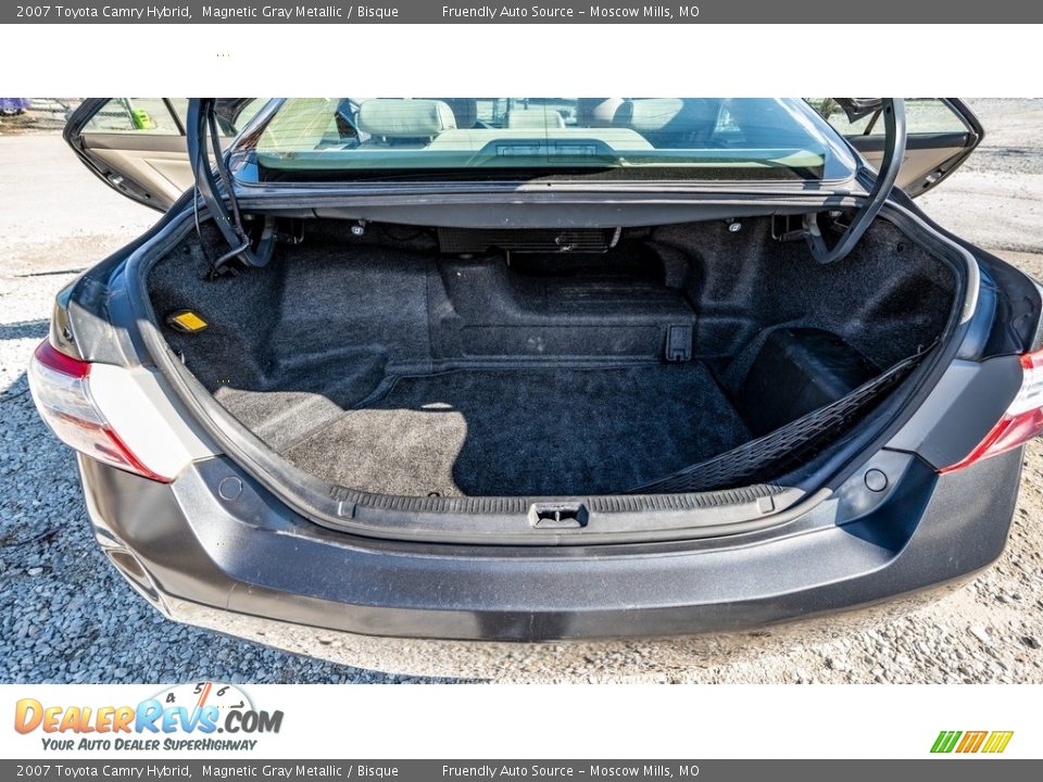 2007 Toyota Camry Hybrid Magnetic Gray Metallic / Bisque Photo #19