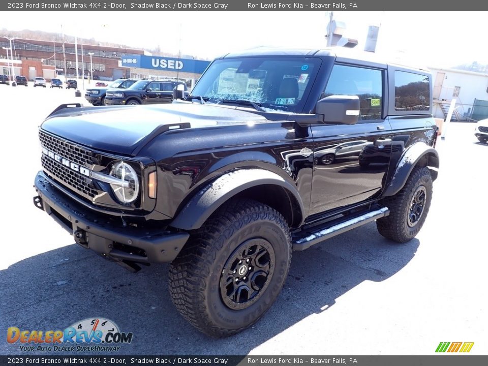 Shadow Black 2023 Ford Bronco Wildtrak 4X4 2-Door Photo #4