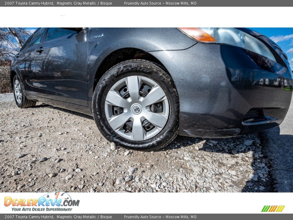 2007 Toyota Camry Hybrid Magnetic Gray Metallic / Bisque Photo #20