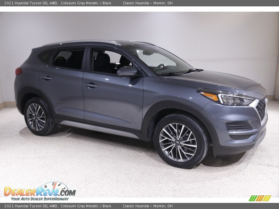 2021 Hyundai Tucson SEL AWD Coliseum Gray Metallic / Black Photo #1