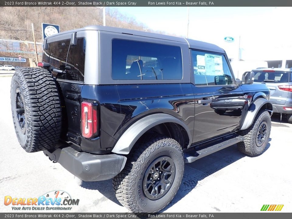 2023 Ford Bronco Wildtrak 4X4 2-Door Shadow Black / Dark Space Gray Photo #8