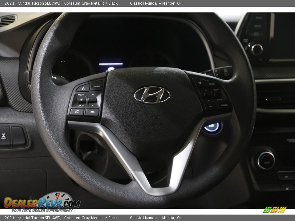 2021 Hyundai Tucson SEL AWD Coliseum Gray Metallic / Black Photo #7