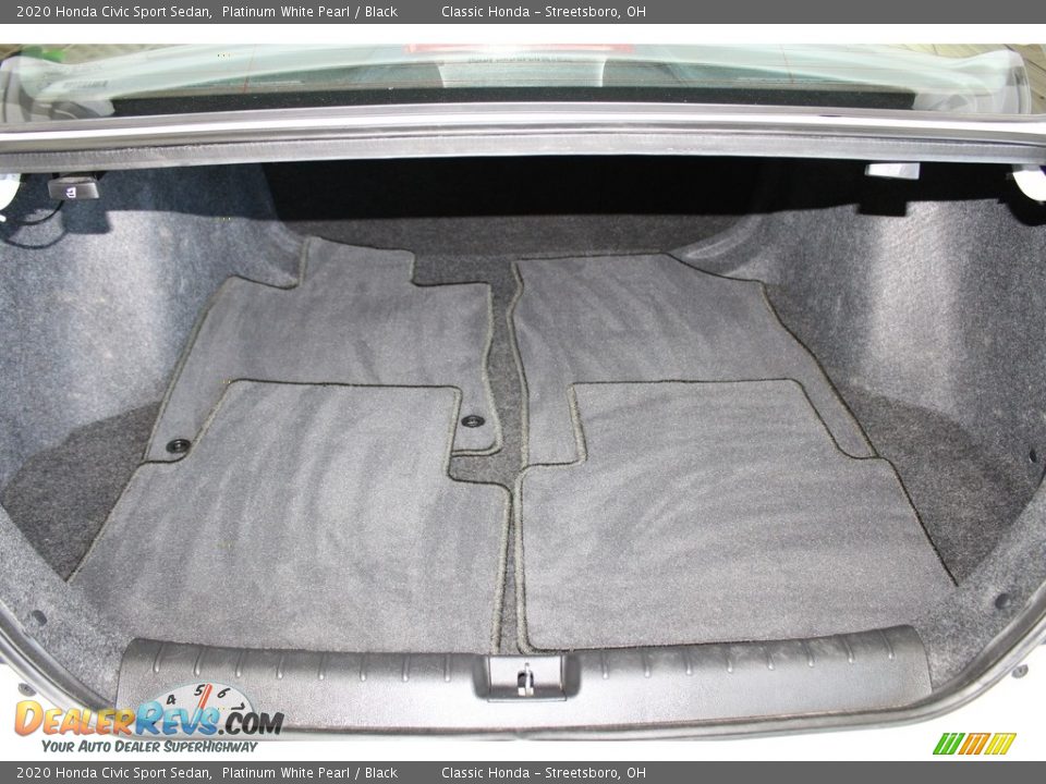 2020 Honda Civic Sport Sedan Platinum White Pearl / Black Photo #20