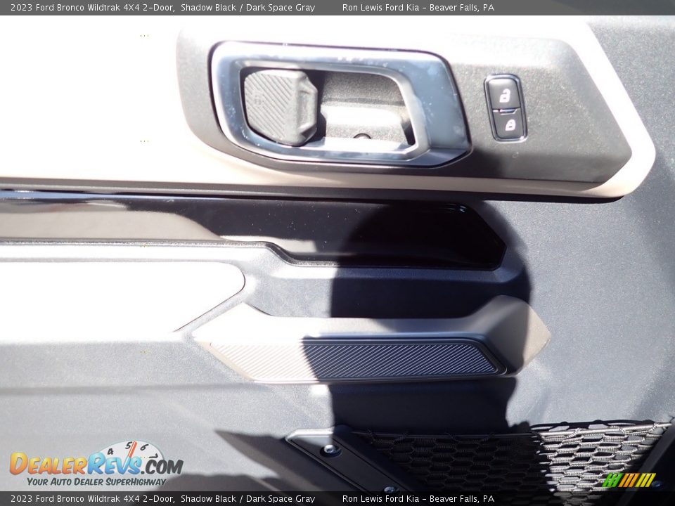 2023 Ford Bronco Wildtrak 4X4 2-Door Shadow Black / Dark Space Gray Photo #15