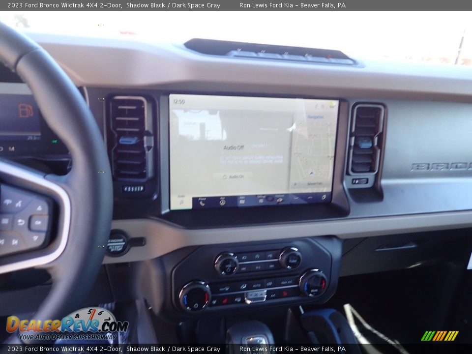2023 Ford Bronco Wildtrak 4X4 2-Door Shadow Black / Dark Space Gray Photo #16