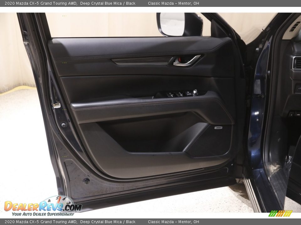 2020 Mazda CX-5 Grand Touring AWD Deep Crystal Blue Mica / Black Photo #4