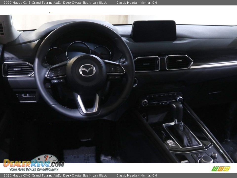 2020 Mazda CX-5 Grand Touring AWD Deep Crystal Blue Mica / Black Photo #6