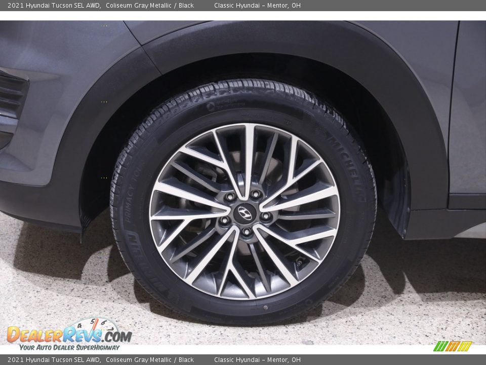 2021 Hyundai Tucson SEL AWD Coliseum Gray Metallic / Black Photo #19
