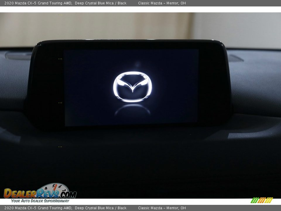 2020 Mazda CX-5 Grand Touring AWD Deep Crystal Blue Mica / Black Photo #9