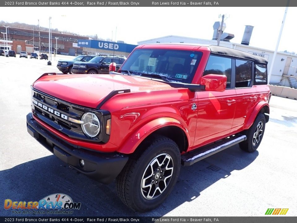 Race Red 2023 Ford Bronco Outer Banks 4X4 4-Door Photo #4