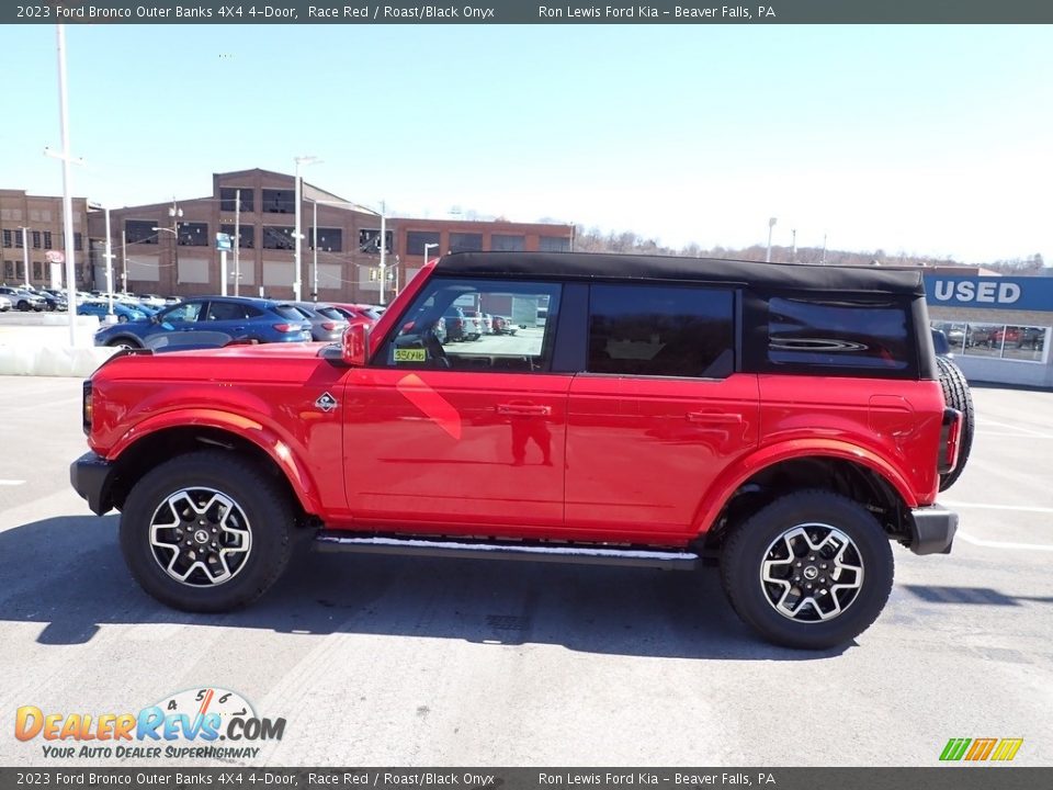 Race Red 2023 Ford Bronco Outer Banks 4X4 4-Door Photo #5