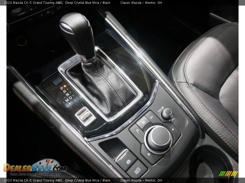 2020 Mazda CX-5 Grand Touring AWD Deep Crystal Blue Mica / Black Photo #15