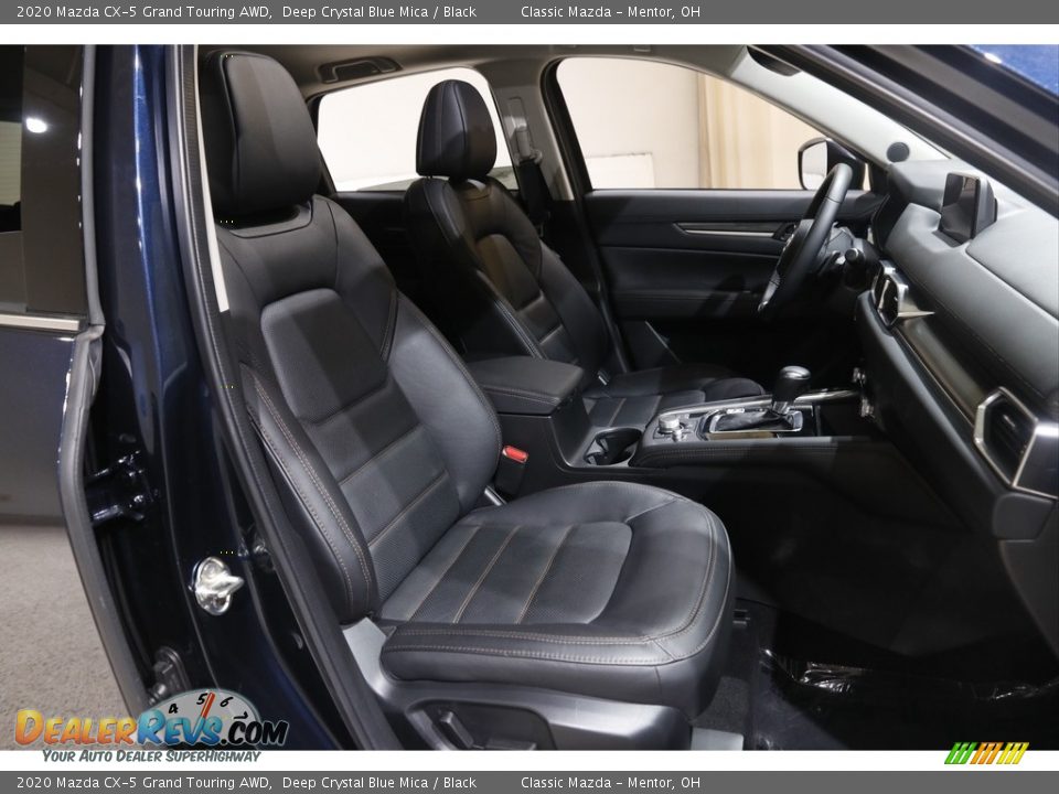 2020 Mazda CX-5 Grand Touring AWD Deep Crystal Blue Mica / Black Photo #16