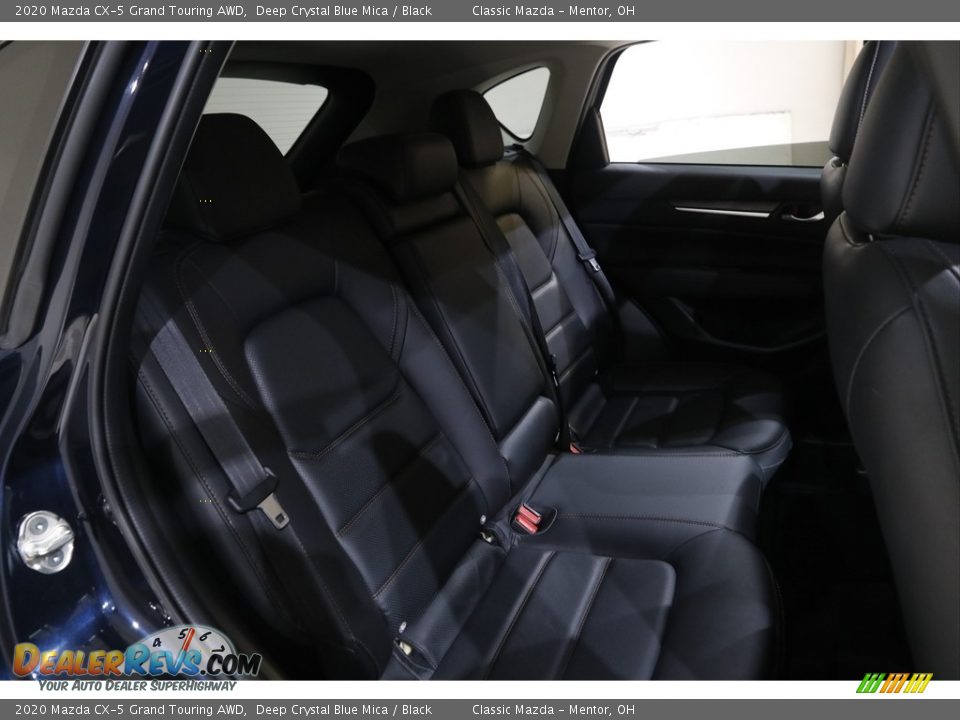 2020 Mazda CX-5 Grand Touring AWD Deep Crystal Blue Mica / Black Photo #17