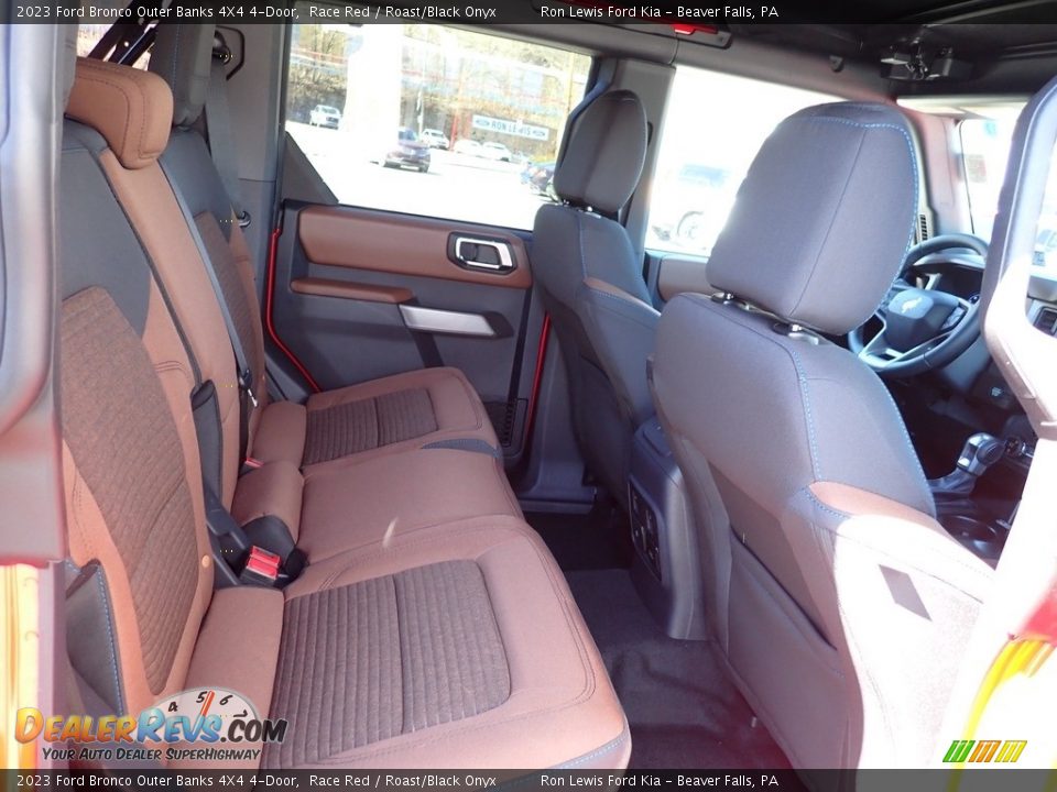 Rear Seat of 2023 Ford Bronco Outer Banks 4X4 4-Door Photo #10