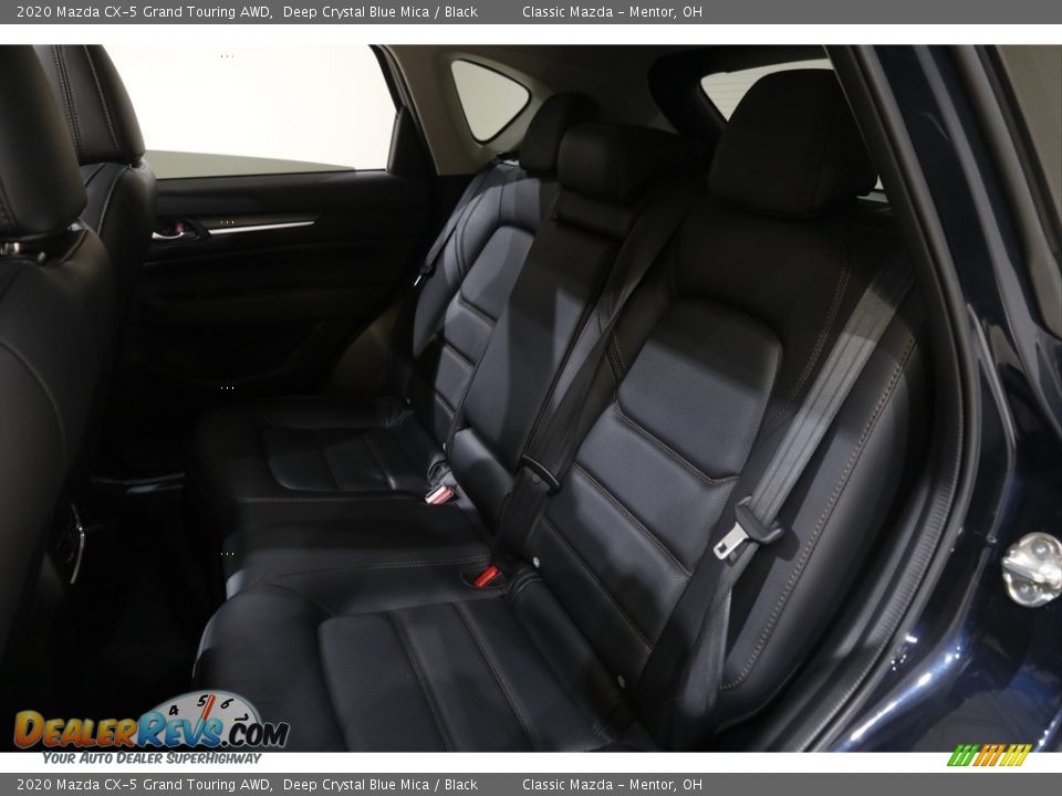 2020 Mazda CX-5 Grand Touring AWD Deep Crystal Blue Mica / Black Photo #18