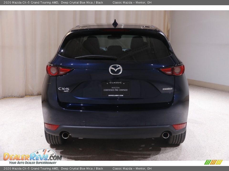 2020 Mazda CX-5 Grand Touring AWD Deep Crystal Blue Mica / Black Photo #19
