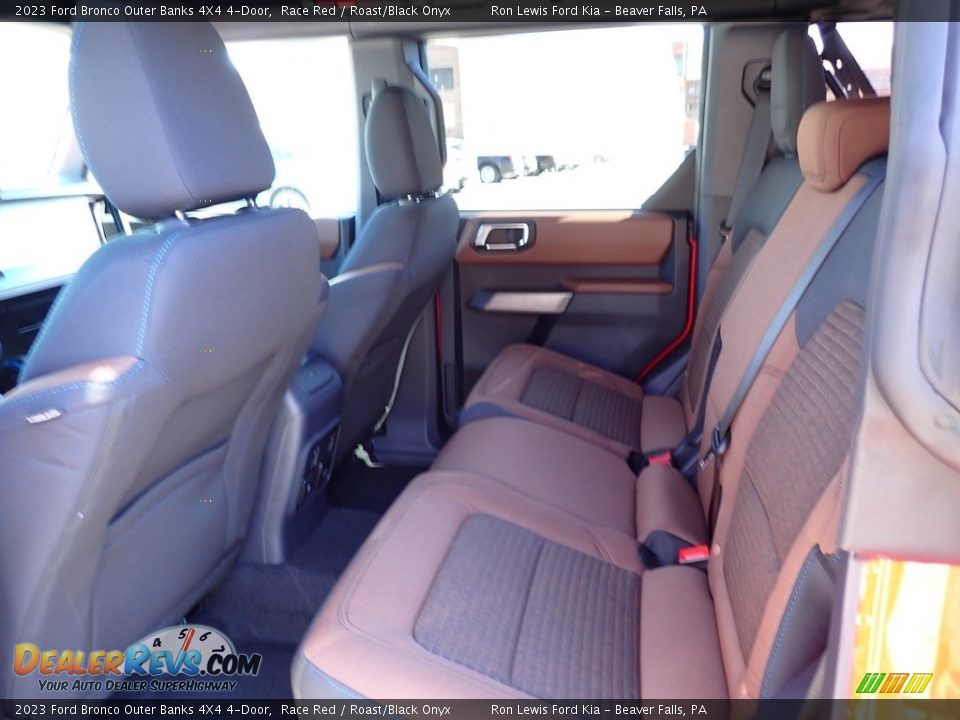 Rear Seat of 2023 Ford Bronco Outer Banks 4X4 4-Door Photo #12