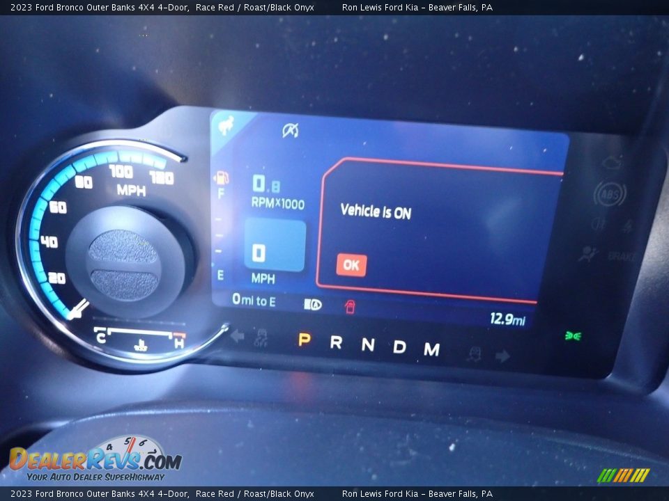 2023 Ford Bronco Outer Banks 4X4 4-Door Gauges Photo #17