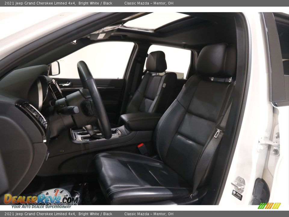 2021 Jeep Grand Cherokee Limited 4x4 Bright White / Black Photo #5