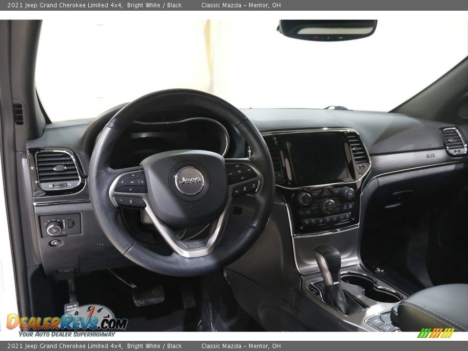 2021 Jeep Grand Cherokee Limited 4x4 Bright White / Black Photo #6