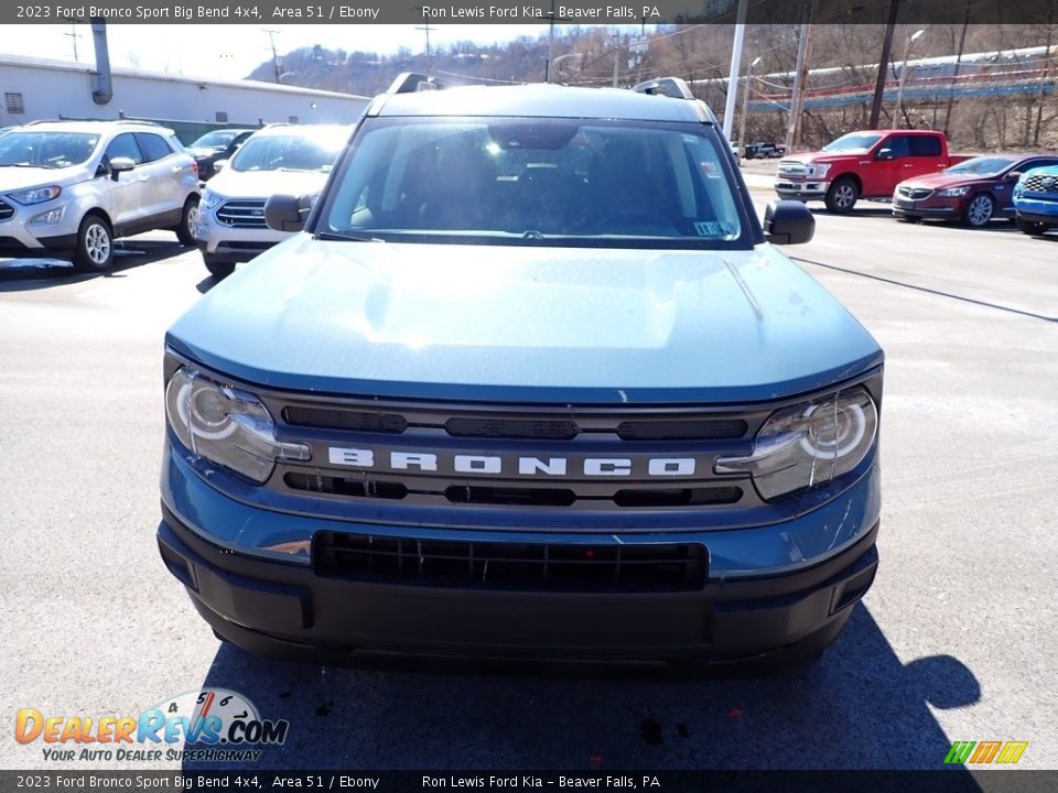 2023 Ford Bronco Sport Big Bend 4x4 Area 51 / Ebony Photo #3
