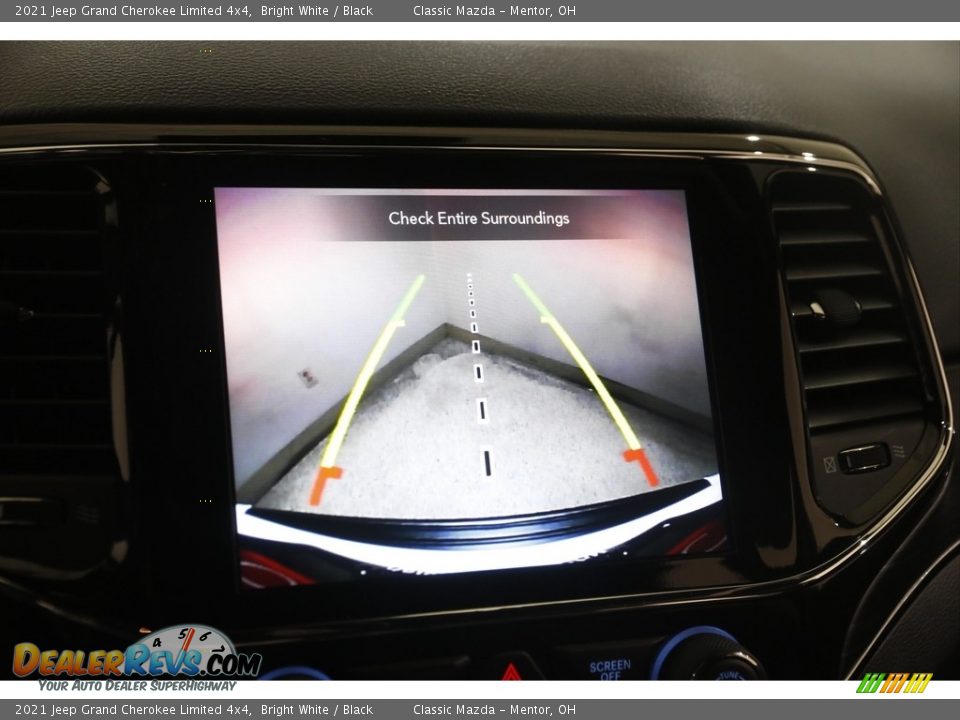 2021 Jeep Grand Cherokee Limited 4x4 Bright White / Black Photo #14