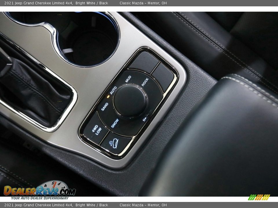 2021 Jeep Grand Cherokee Limited 4x4 Bright White / Black Photo #16
