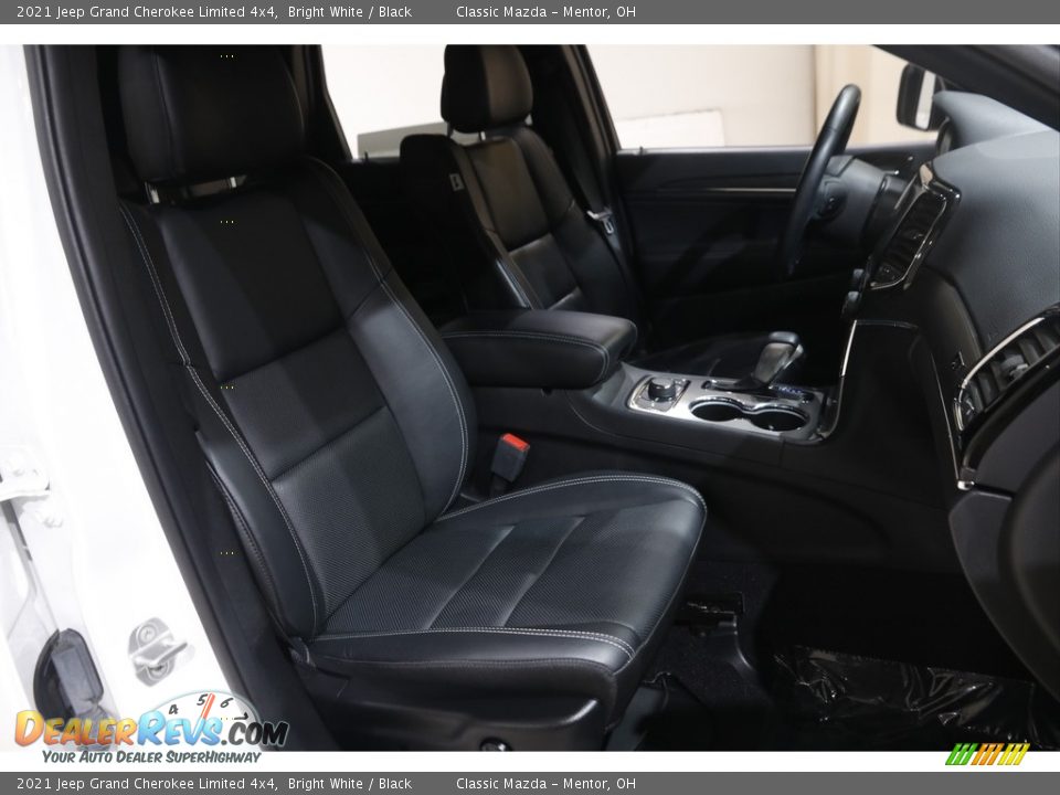2021 Jeep Grand Cherokee Limited 4x4 Bright White / Black Photo #18
