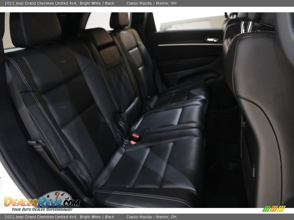 2021 Jeep Grand Cherokee Limited 4x4 Bright White / Black Photo #19