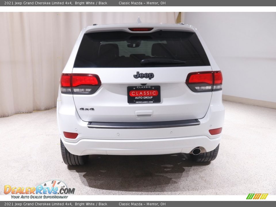 2021 Jeep Grand Cherokee Limited 4x4 Bright White / Black Photo #21