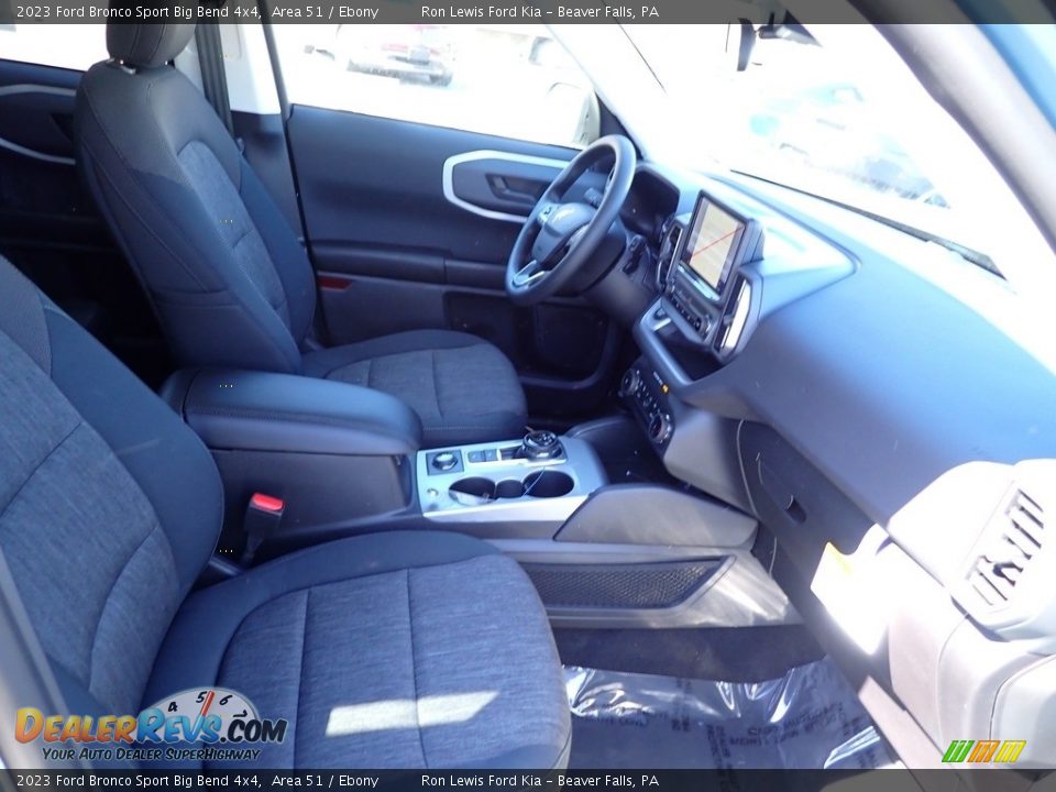 2023 Ford Bronco Sport Big Bend 4x4 Area 51 / Ebony Photo #11