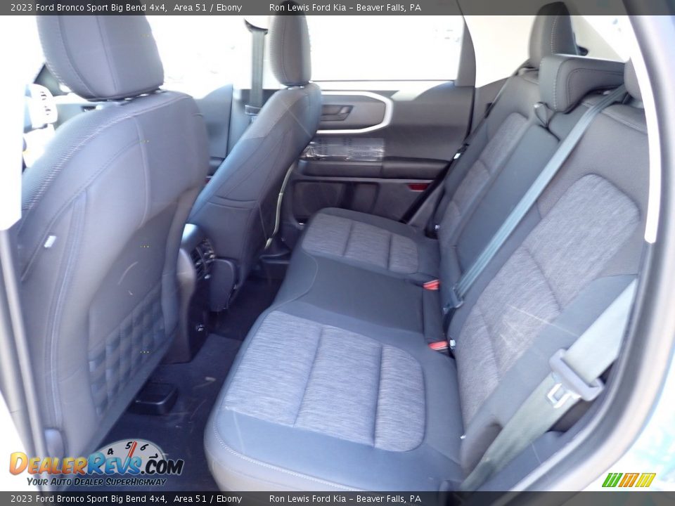 2023 Ford Bronco Sport Big Bend 4x4 Area 51 / Ebony Photo #12