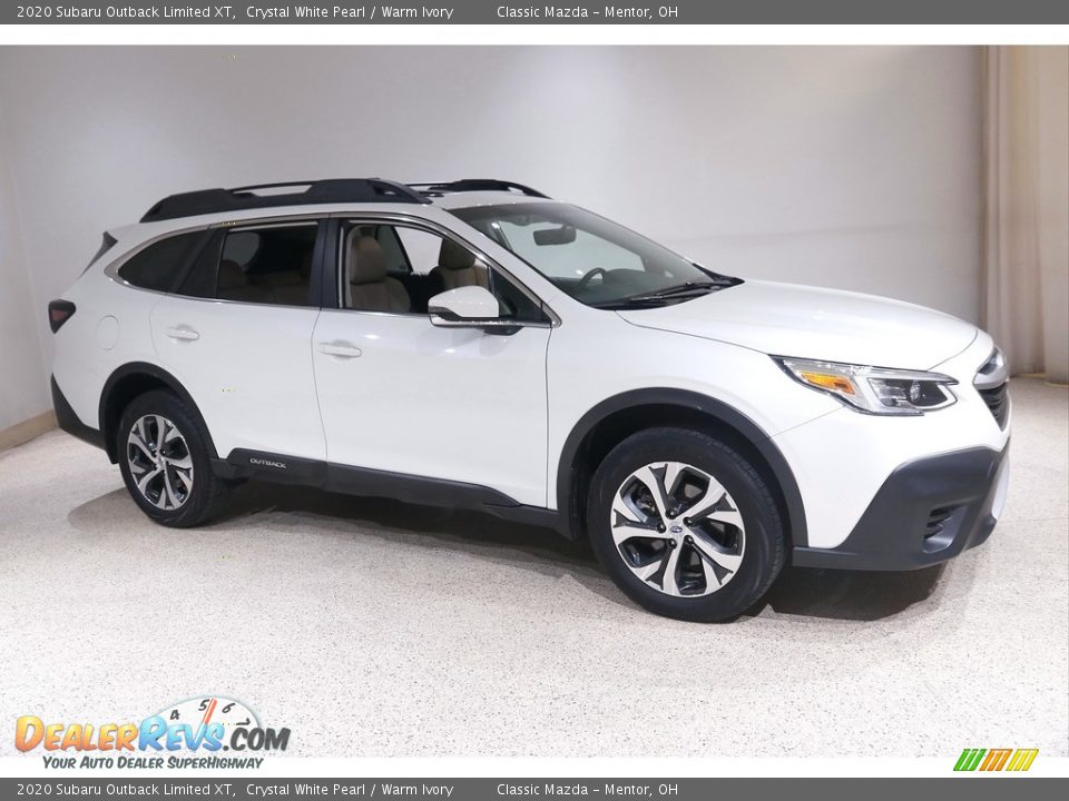 2020 Subaru Outback Limited XT Crystal White Pearl / Warm Ivory Photo #1