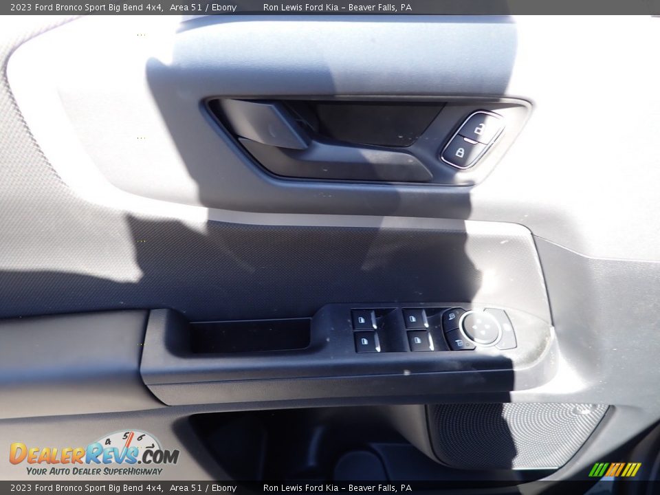2023 Ford Bronco Sport Big Bend 4x4 Area 51 / Ebony Photo #14