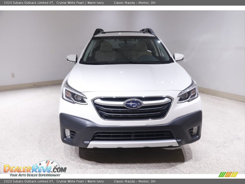 2020 Subaru Outback Limited XT Crystal White Pearl / Warm Ivory Photo #2