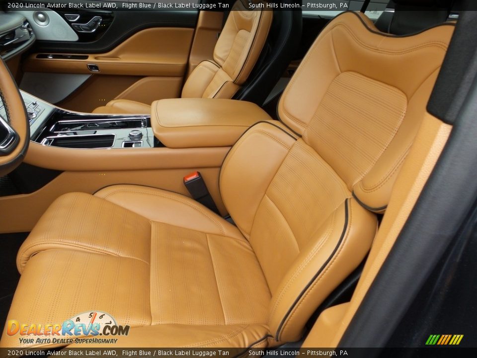 Front Seat of 2020 Lincoln Aviator Black Label AWD Photo #14