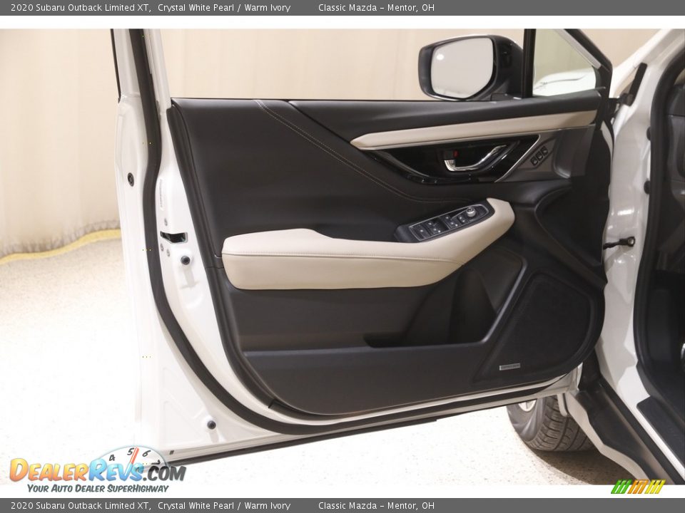 2020 Subaru Outback Limited XT Crystal White Pearl / Warm Ivory Photo #4