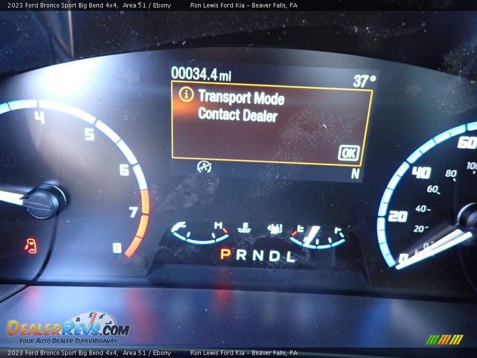 2023 Ford Bronco Sport Big Bend 4x4 Area 51 / Ebony Photo #16