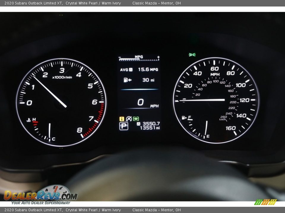 2020 Subaru Outback Limited XT Crystal White Pearl / Warm Ivory Photo #8