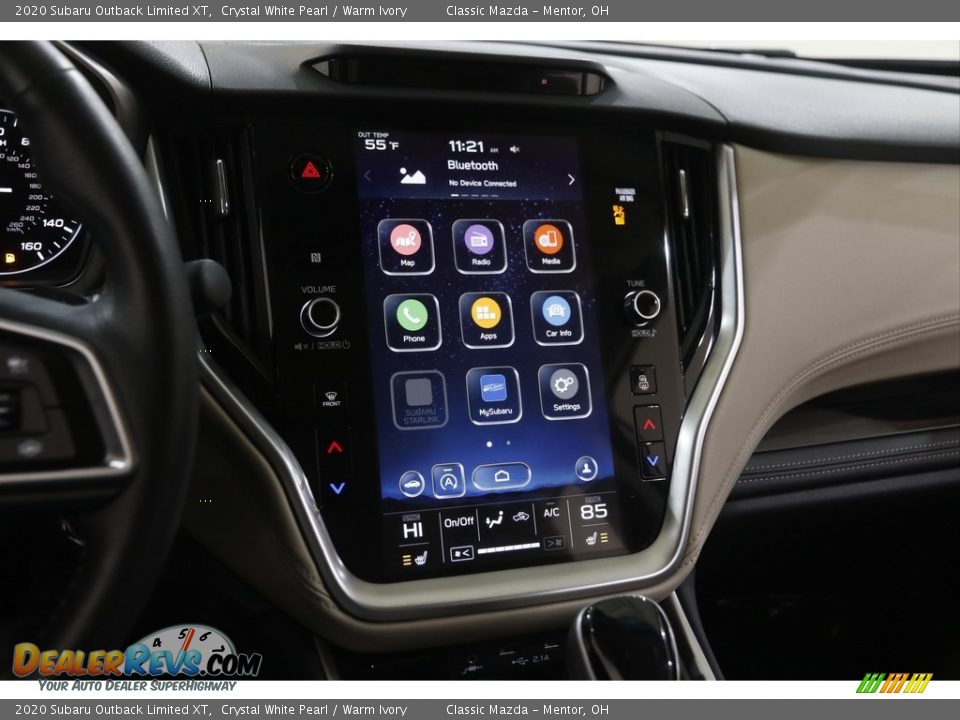 2020 Subaru Outback Limited XT Crystal White Pearl / Warm Ivory Photo #9