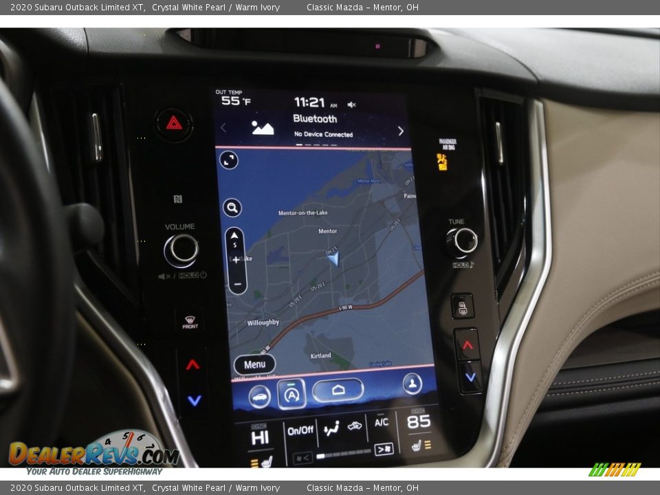 2020 Subaru Outback Limited XT Crystal White Pearl / Warm Ivory Photo #10