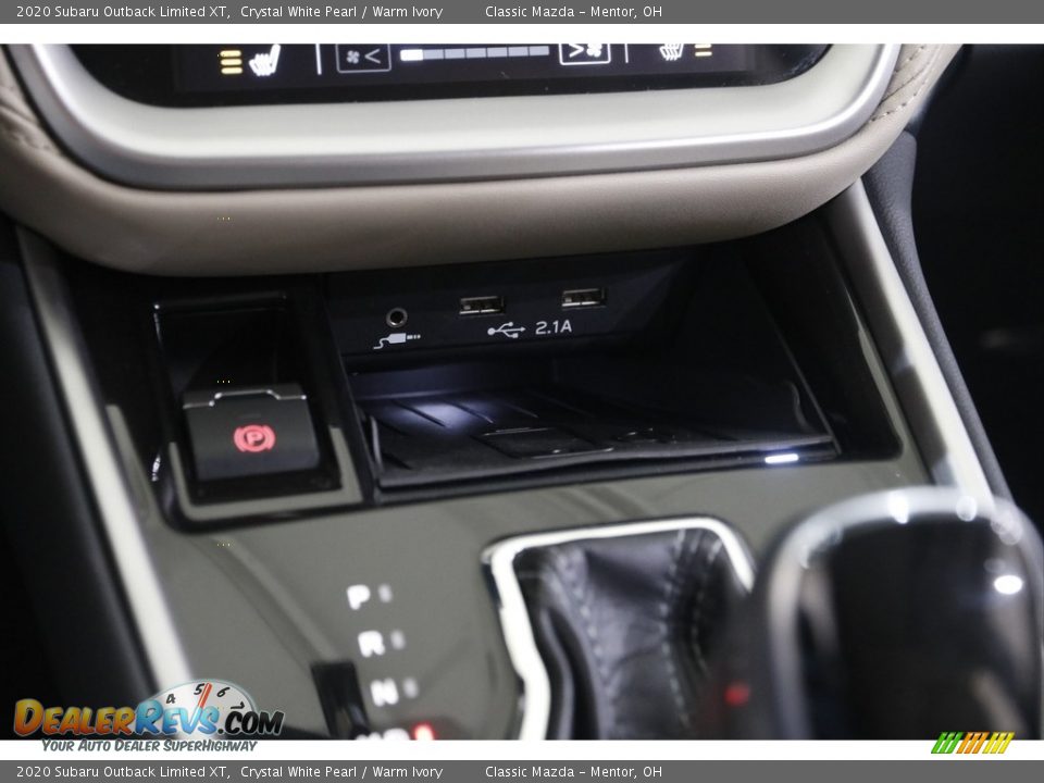 2020 Subaru Outback Limited XT Crystal White Pearl / Warm Ivory Photo #14