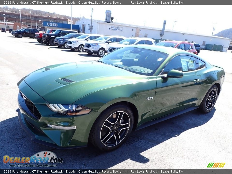 Eruption Green Metallic 2023 Ford Mustang GT Premium Fastback Photo #4