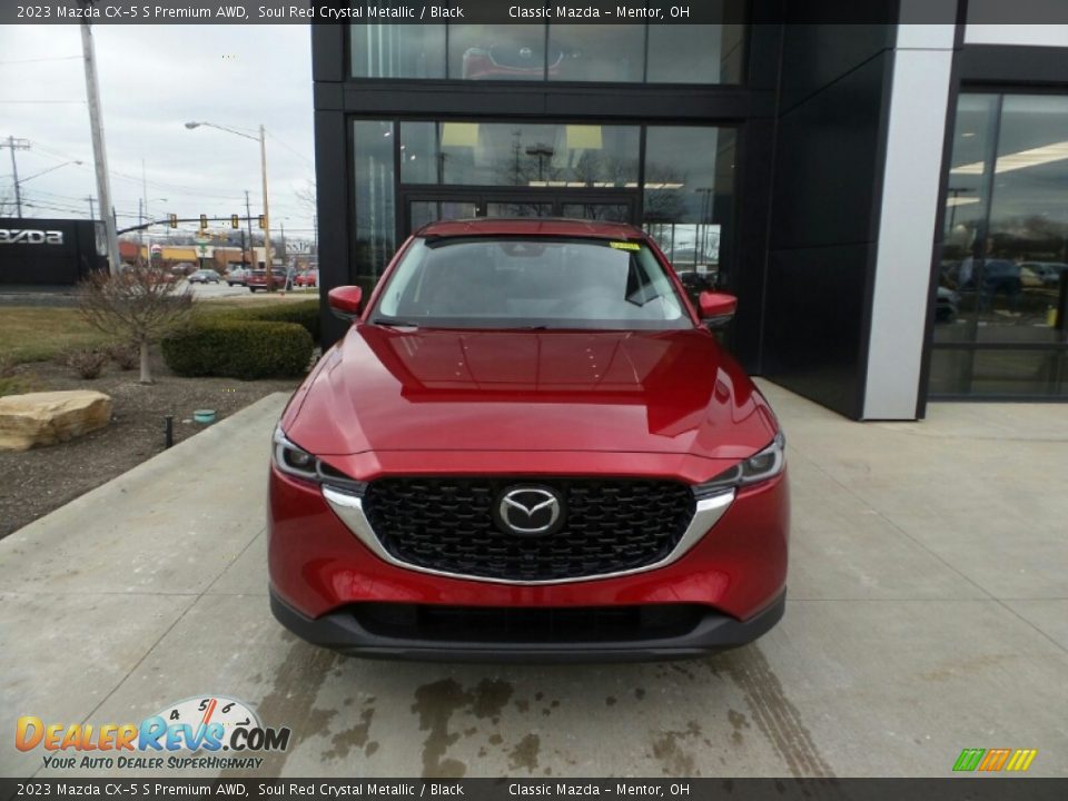 2023 Mazda CX-5 S Premium AWD Soul Red Crystal Metallic / Black Photo #2