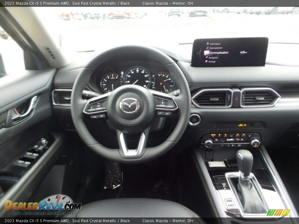 2023 Mazda CX-5 S Premium AWD Soul Red Crystal Metallic / Black Photo #4