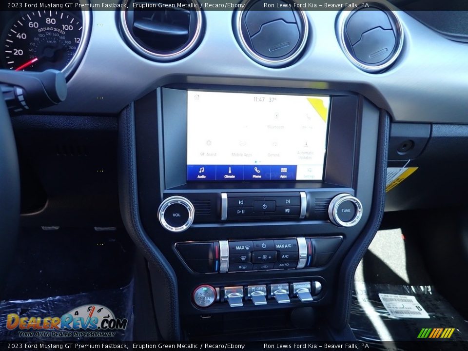Controls of 2023 Ford Mustang GT Premium Fastback Photo #16