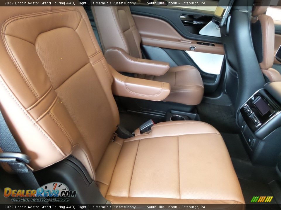 Rear Seat of 2022 Lincoln Aviator Grand Touring AWD Photo #13