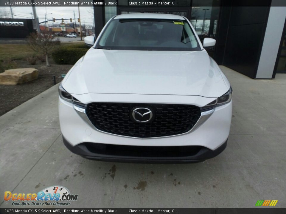 2023 Mazda CX-5 S Select AWD Rhodium White Metallic / Black Photo #2